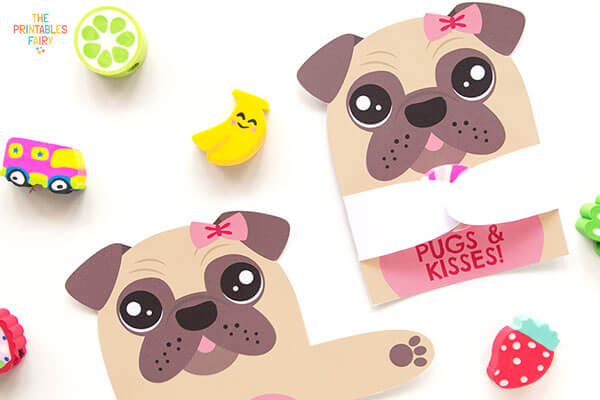 Girl Pug Candy Huggers