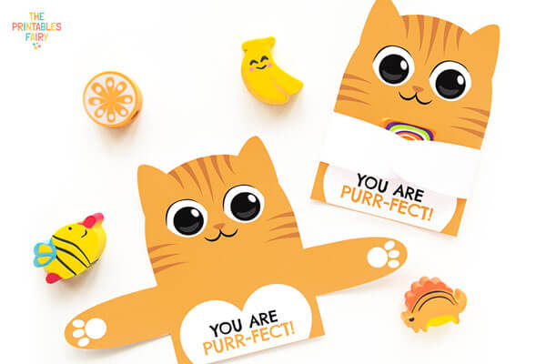 Orange Cat Candy Huggers