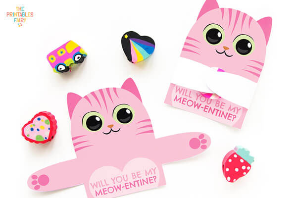 Pink Cat Candy Huggers