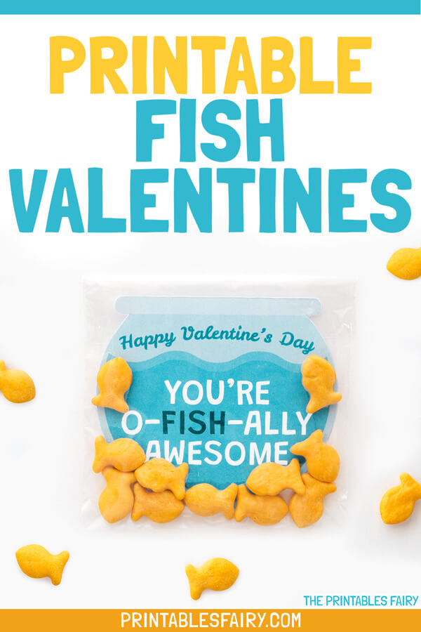 Fishbowl Valentine's Day Tag