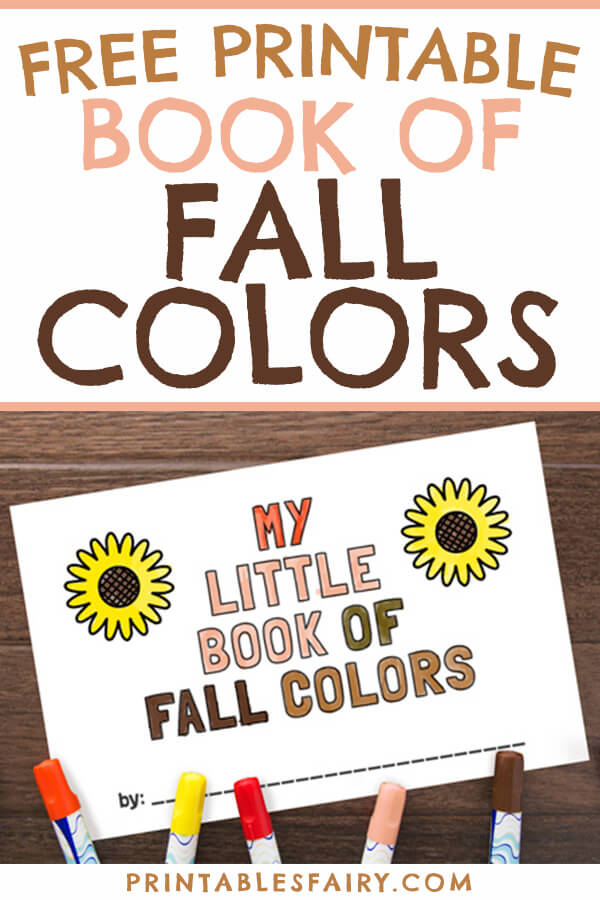 Free Printable Book Of Fall Colors