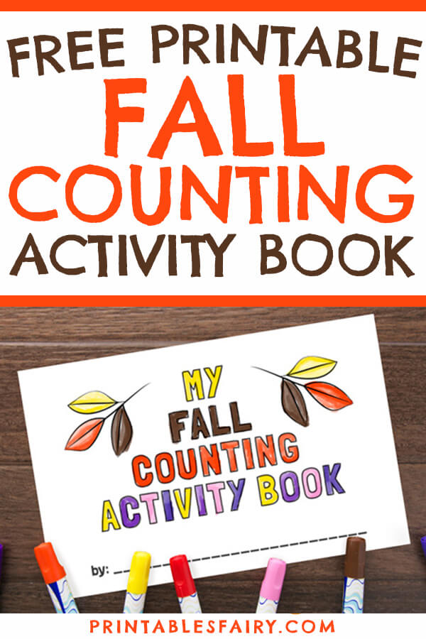 Free Printable Fall Counting Book