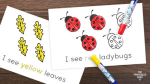 My Book Of Fall Colors {Free Printable For Kids} - The Printables Fairy