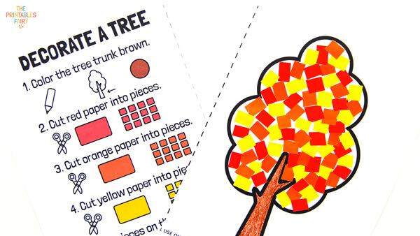 Fall Tree Craft For Kids