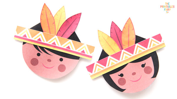 Native American Printable Bookmarks