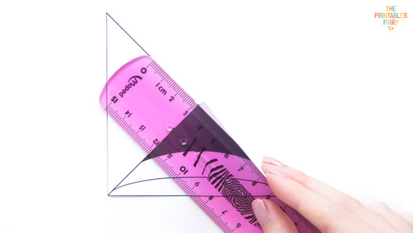 Folding white areas
