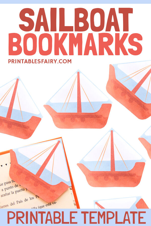 Sailboat Bookmarks Craft