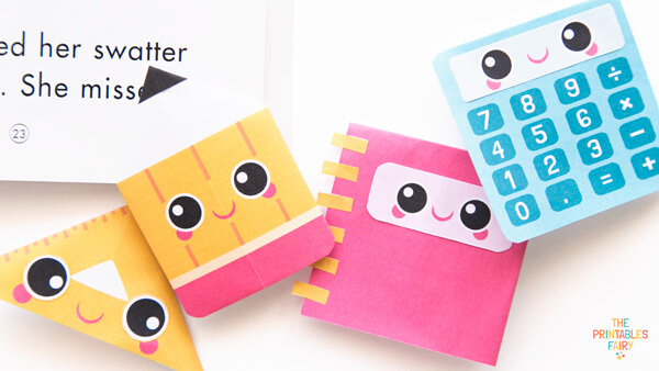 Back To School Bookmarks