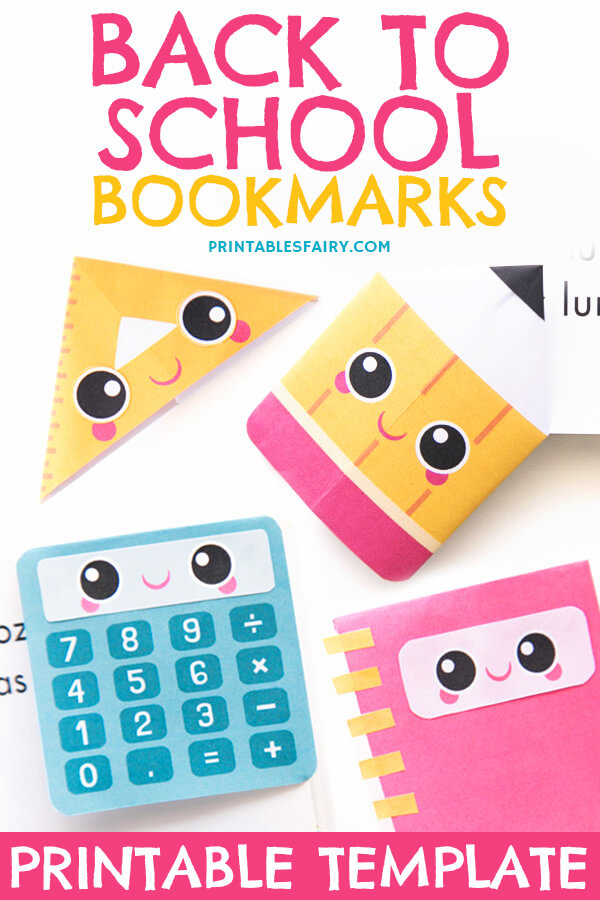 Back To School Corner Bookmarks
