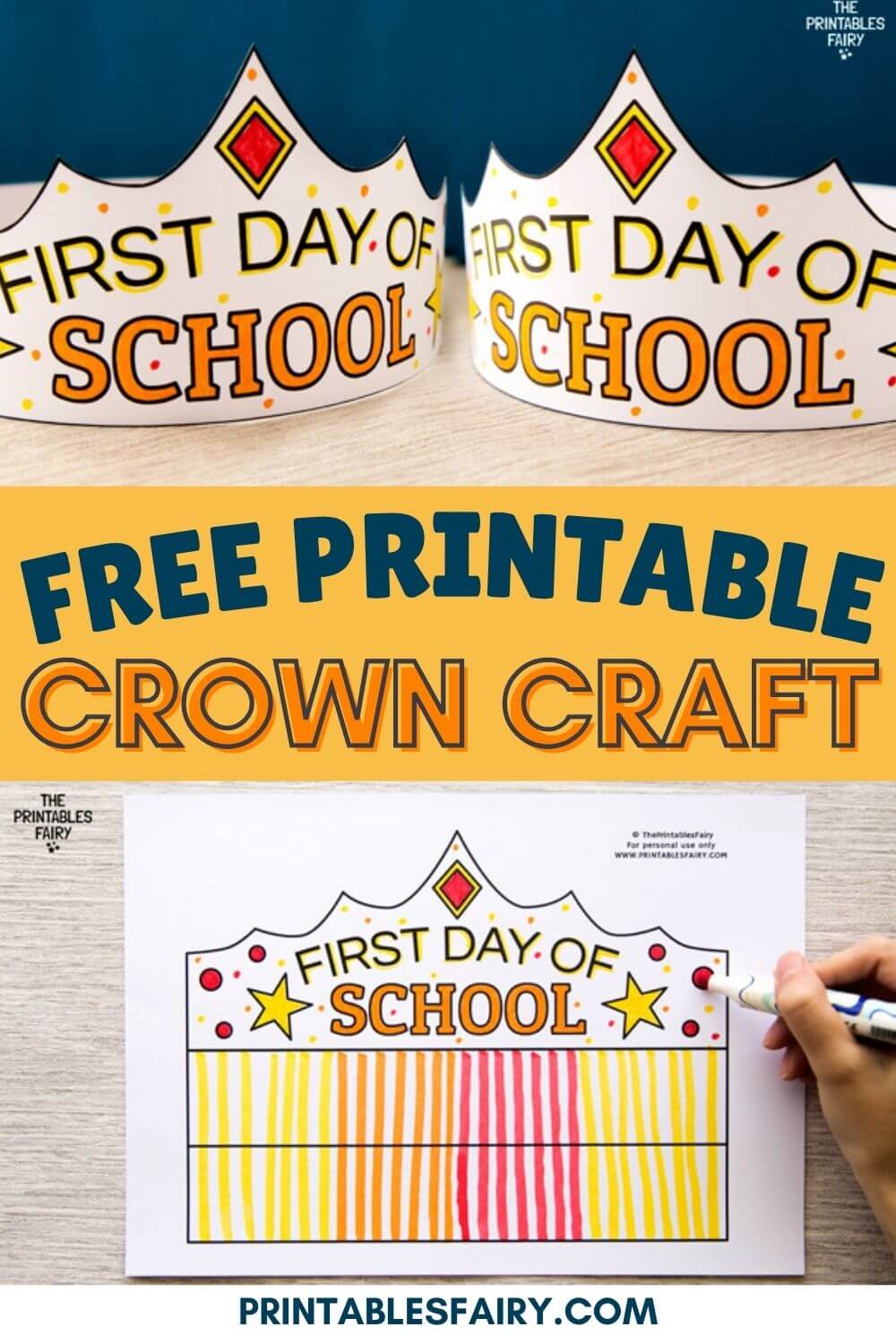 Back to School Crown