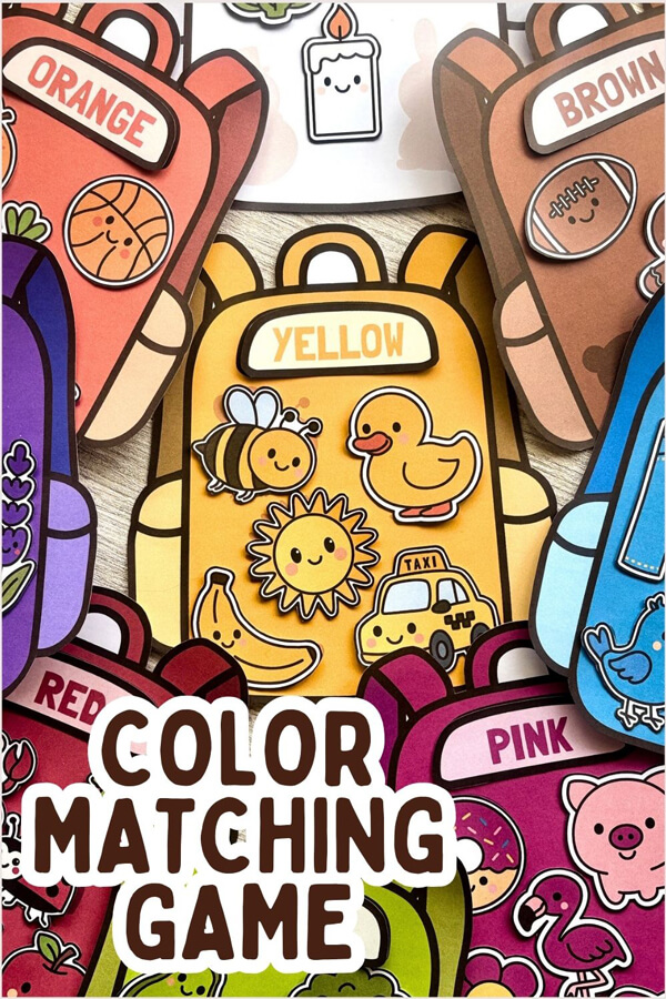 Color Matching Game For Kids