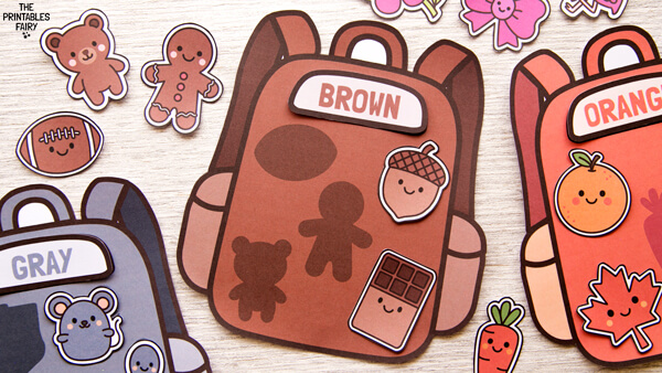 Brown backpack
