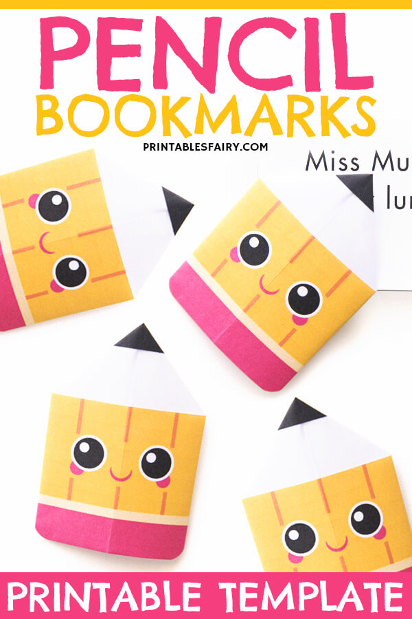 Pencil Bookmarks