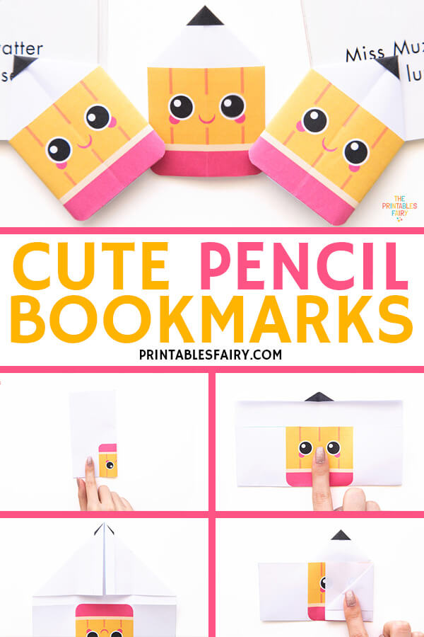 Pencil Bookmarks Craft