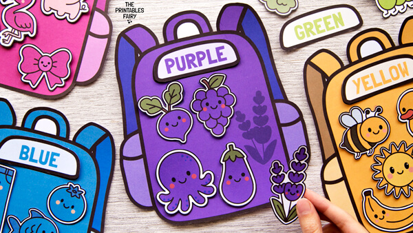 Purple Backpack