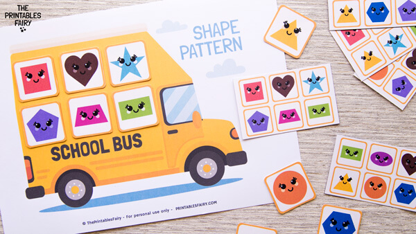 Shape Pattern Matching Activity