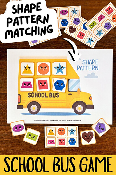Shape Pattern Matching Game