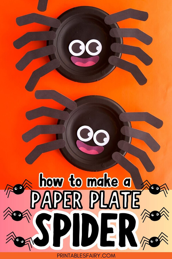 Paper Plate Spider