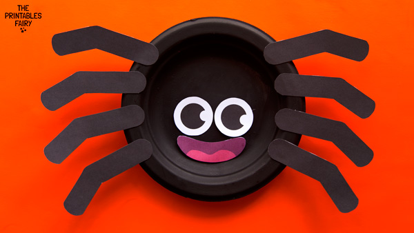 Spider Paper Plate Craft